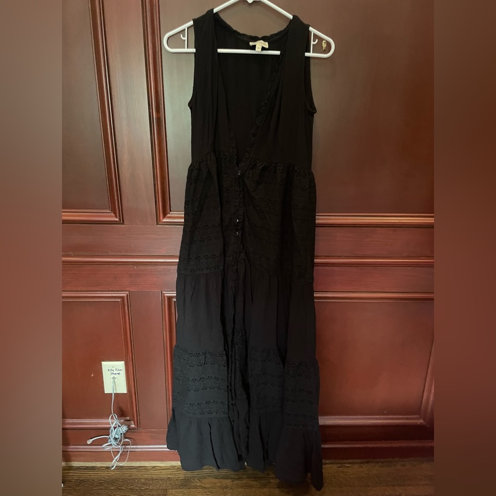 Playa Lucila black maxi dress